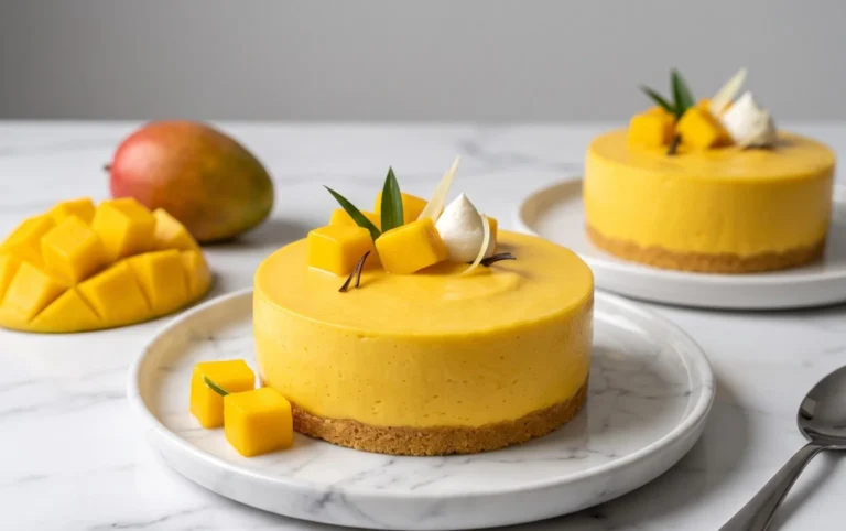 Creamy Mango Mousse (No Gelatin)