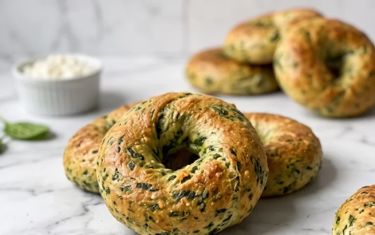 Irresistibly Easy Spinach Cottage Cheese Flagels for Any Meal